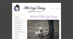 Desktop Screenshot of mrdogtraining.com